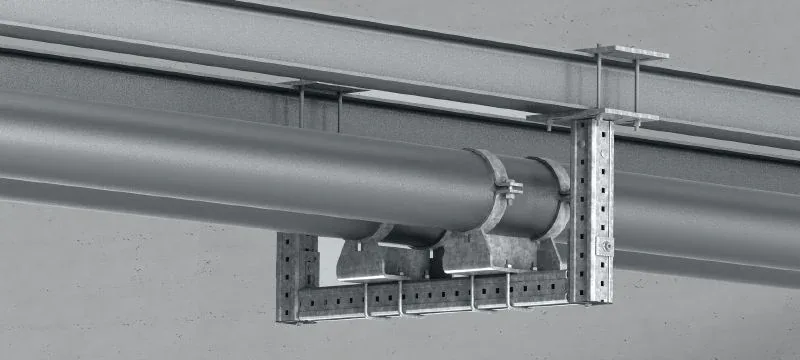 Опора подвижная стальная Ду 65 (Дн 76)